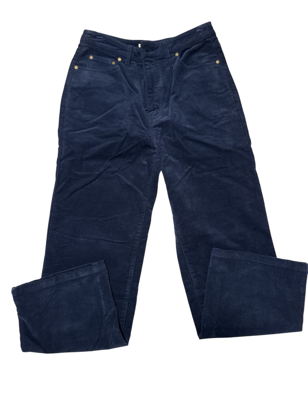 Boden- Women’s Corduroy Straight Leg in Navy Blue